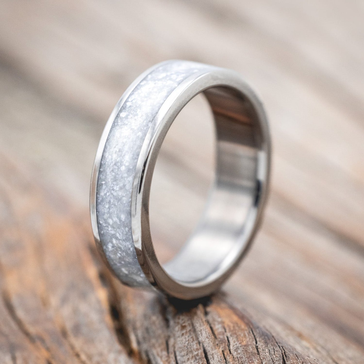 "RAINIER" - DIAMOND DUST WEDDING RING-Staghead Designs