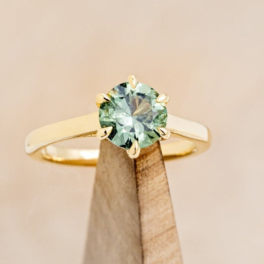 "RENA" - CLAW PRONGS SOLITAIRE ENGAGEMENT RING - MOUNTING ONLY - SELECT YOUR OWN STONE-1