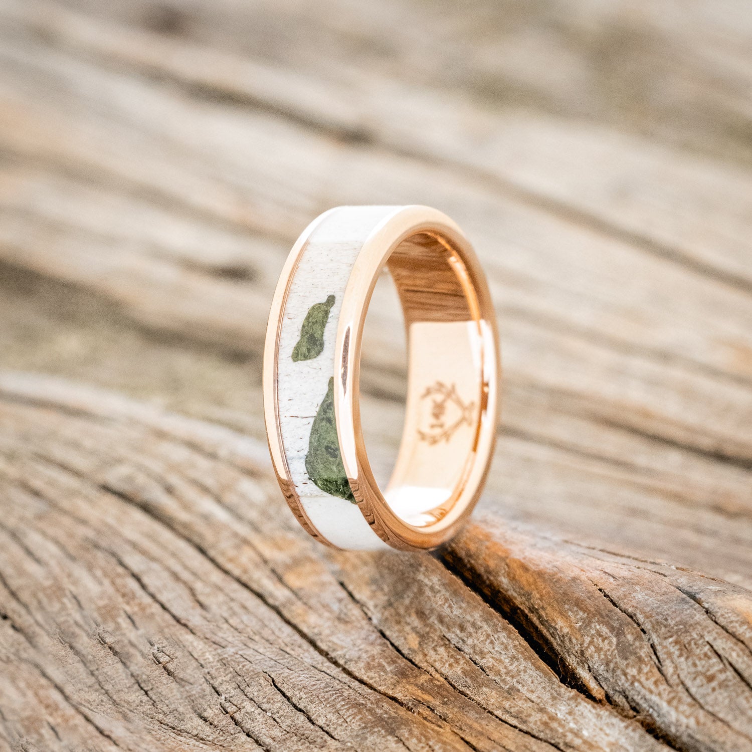 "RAINIER" - MOSS & ANTLER WEDDING BAND-13