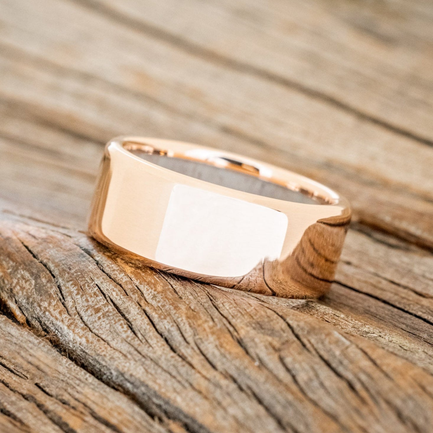 ANTLER LINED WEDDING BAND-32