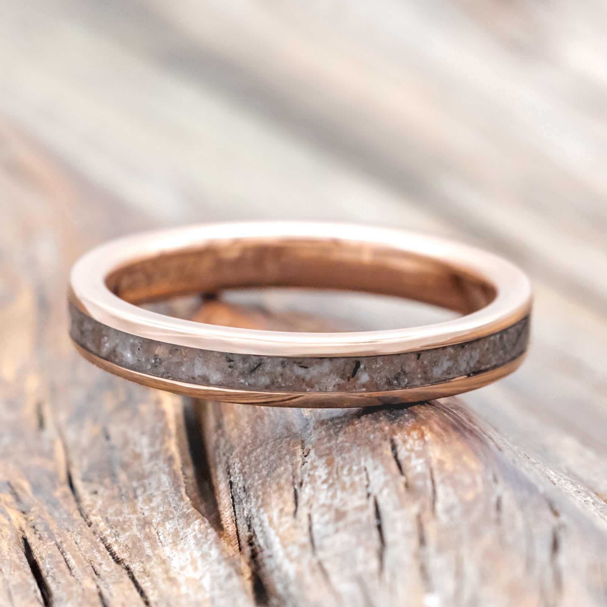 "ETERNA" - MOONSTONE STACKING BAND-Staghead Designs