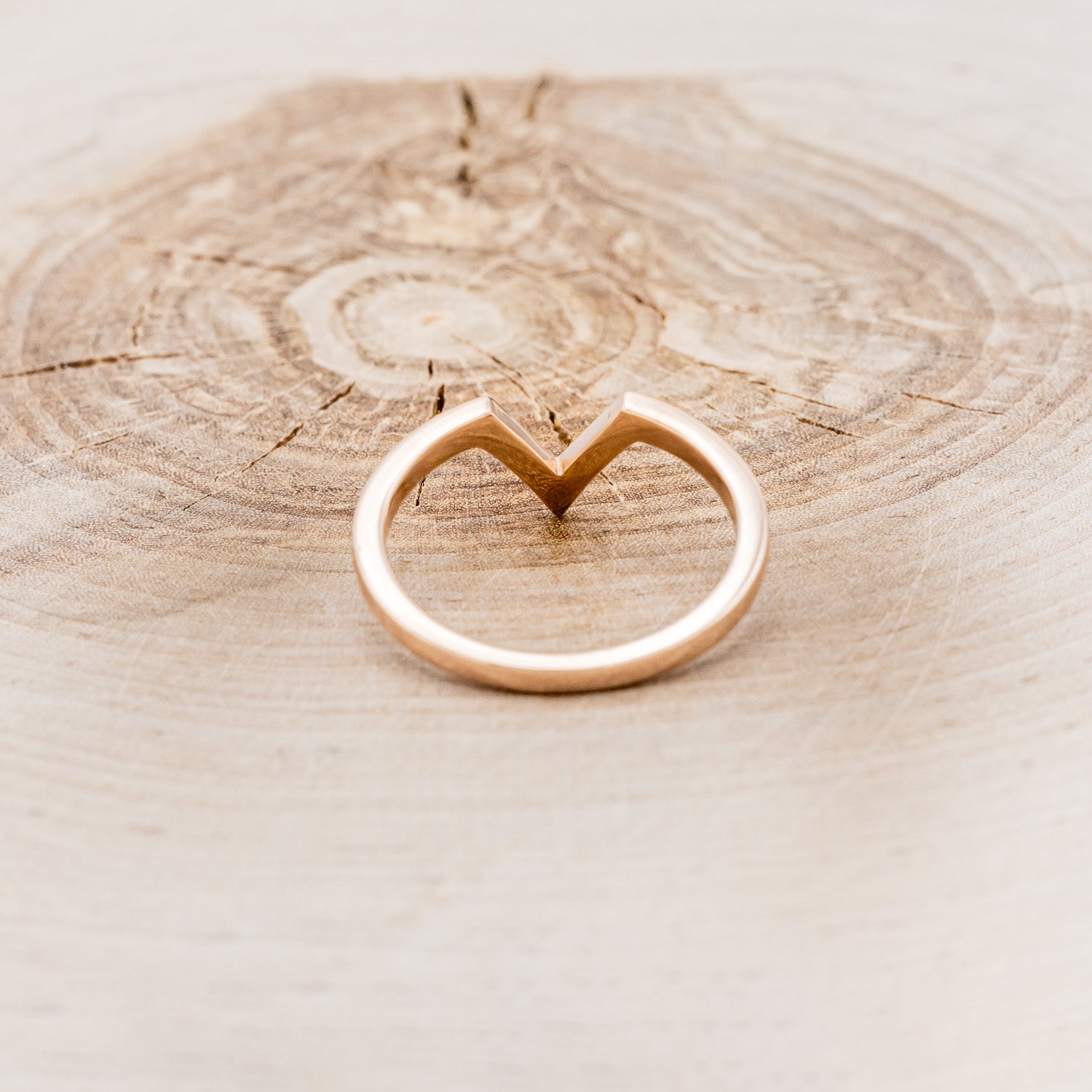 "JENNY FROM THE BLOCK" - TRIANGLE SALT & PEPPER DIAMOND ENGAGEMENT RING WITH GRANITE V-SHAPED TRACER-16