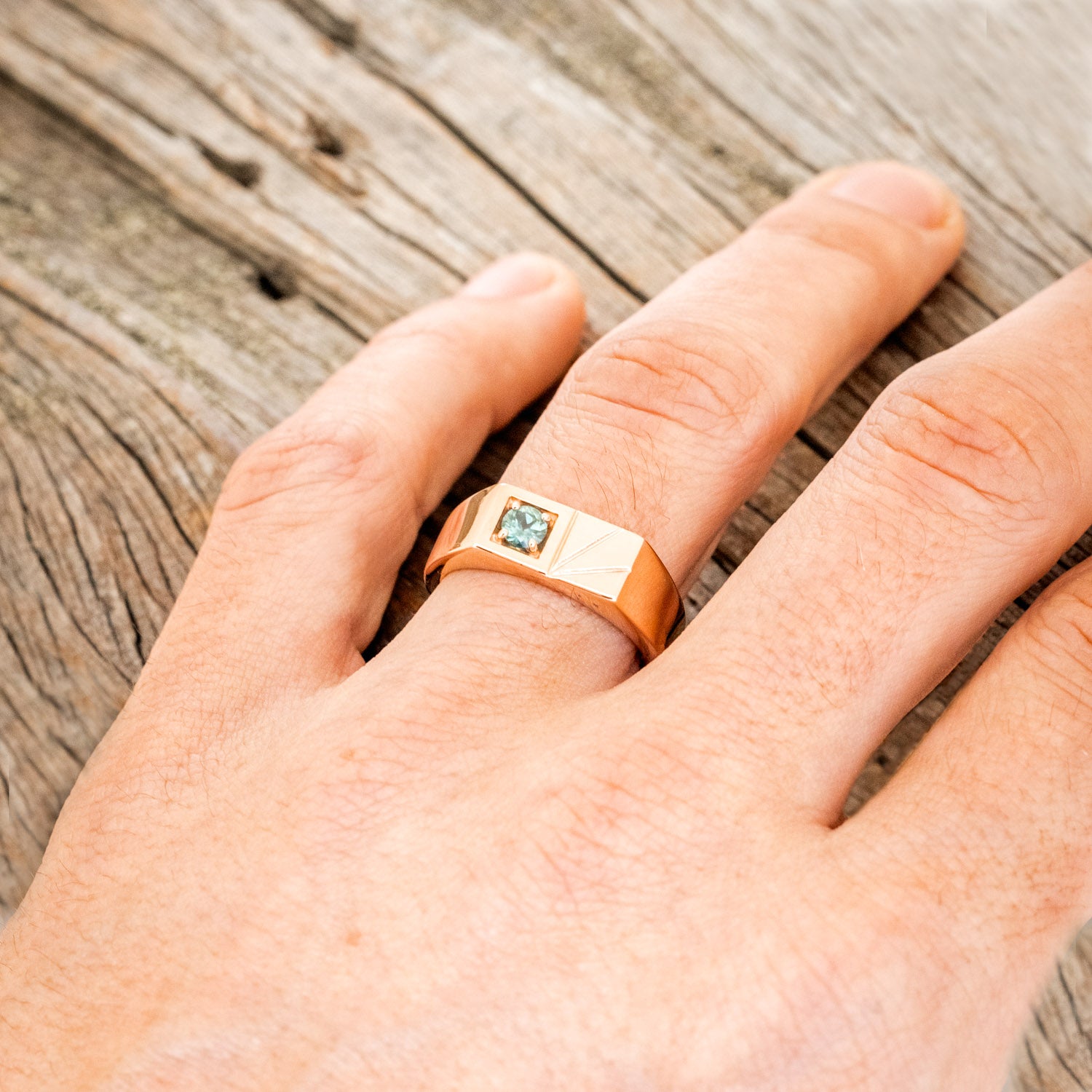 MEN'S MONTANA SAPPHIRE ENGAGEMENT RING-9