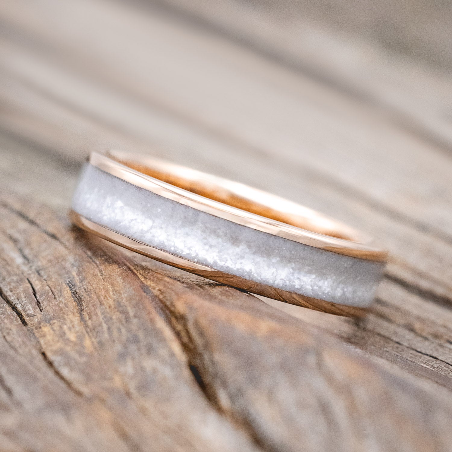 "RAINIER" - DIAMOND DUST WEDDING RING-Staghead Designs