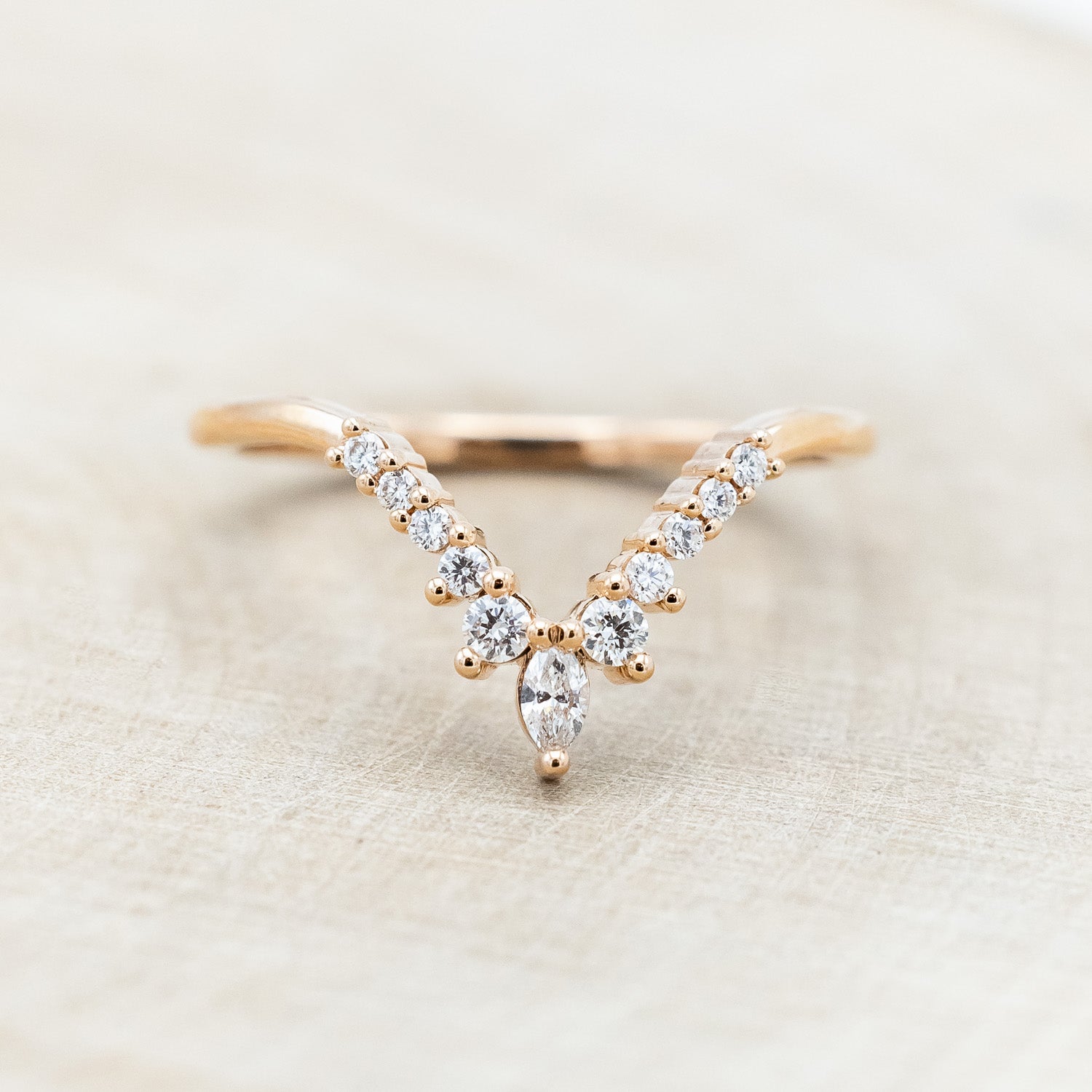 "SAGE" - 14K GOLD TRACER WITH DIAMOND ACCENTS-Staghead Designs