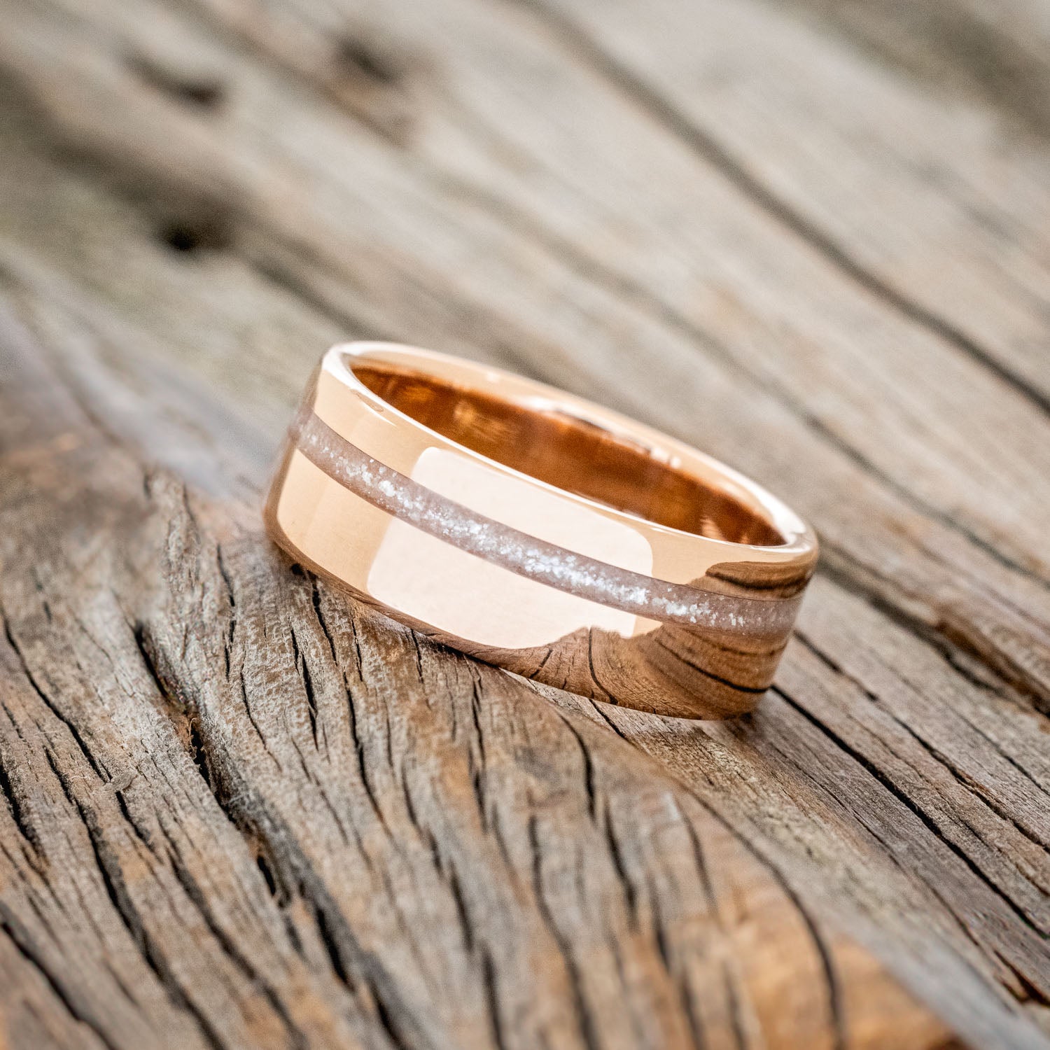 "VERTIGO" - DIAMOND DUST WEDDING RING-14