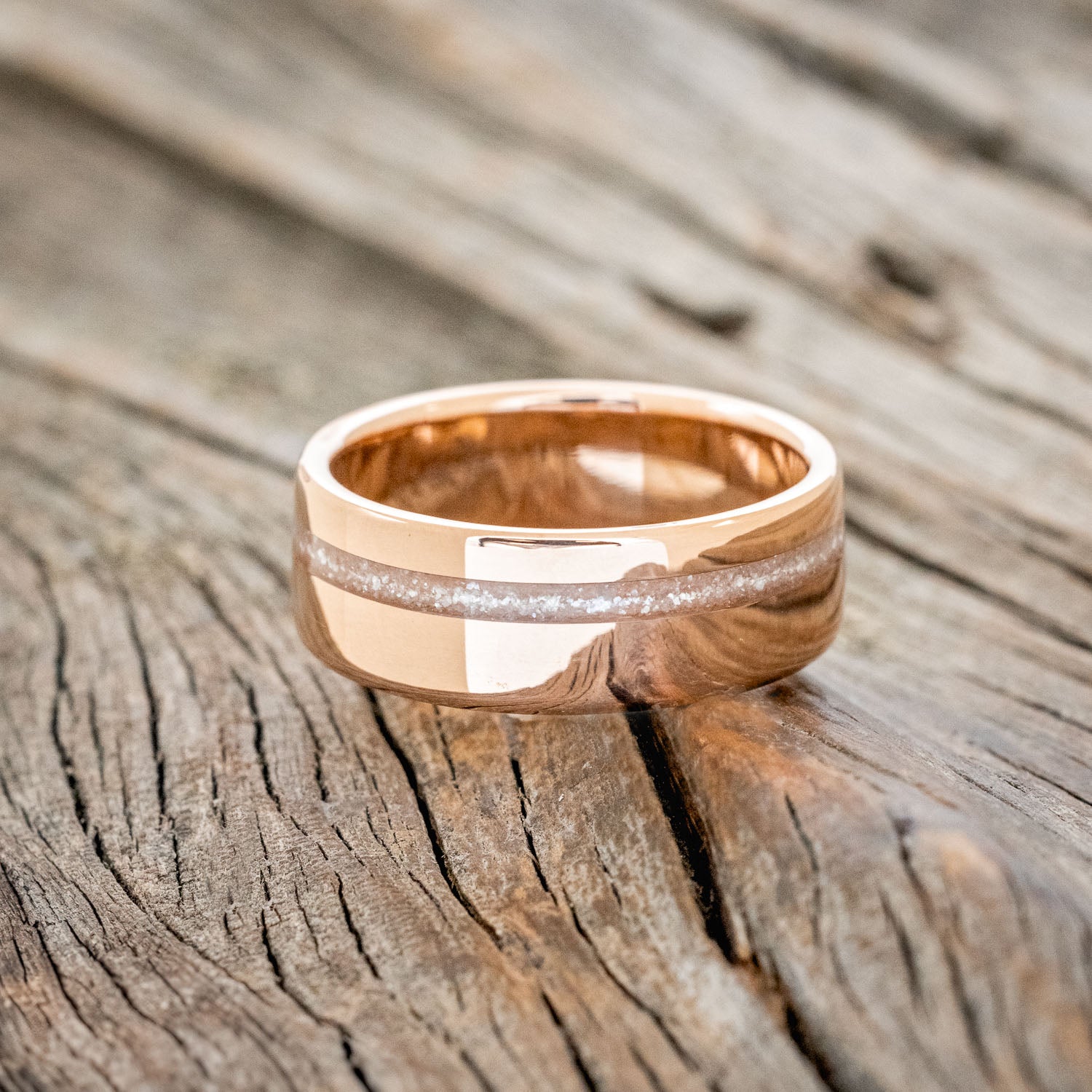 "VERTIGO" - DIAMOND DUST WEDDING RING-15