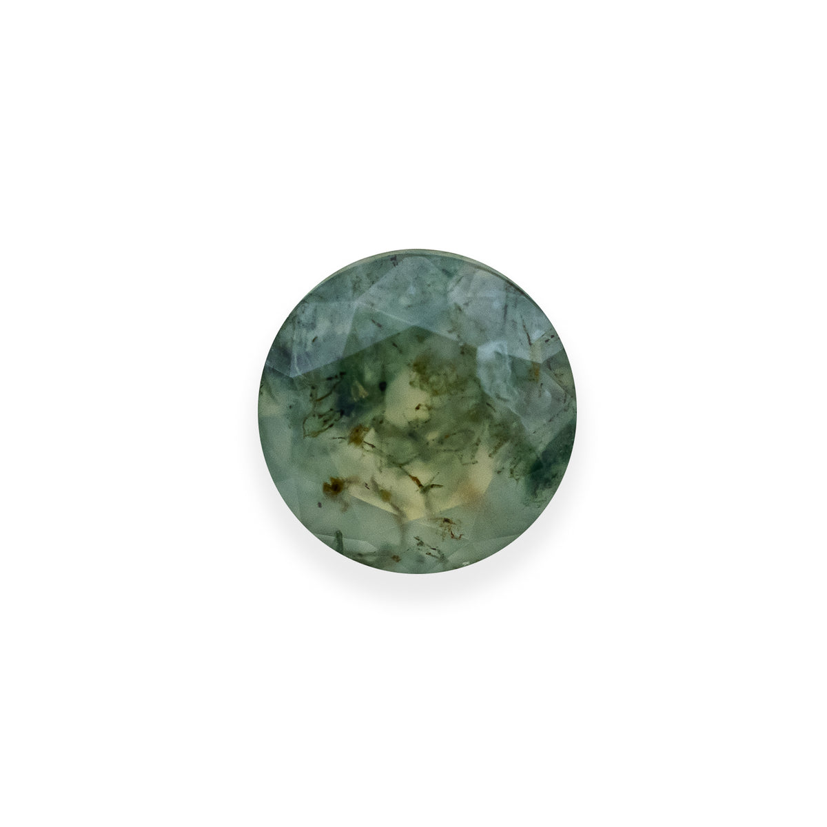 Round Cut Moss Agate-Staghead Designs