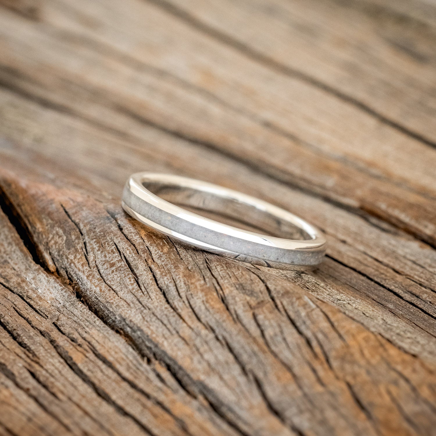 "ETERNA" - FIRE & ICE OPAL STACKING BAND-8