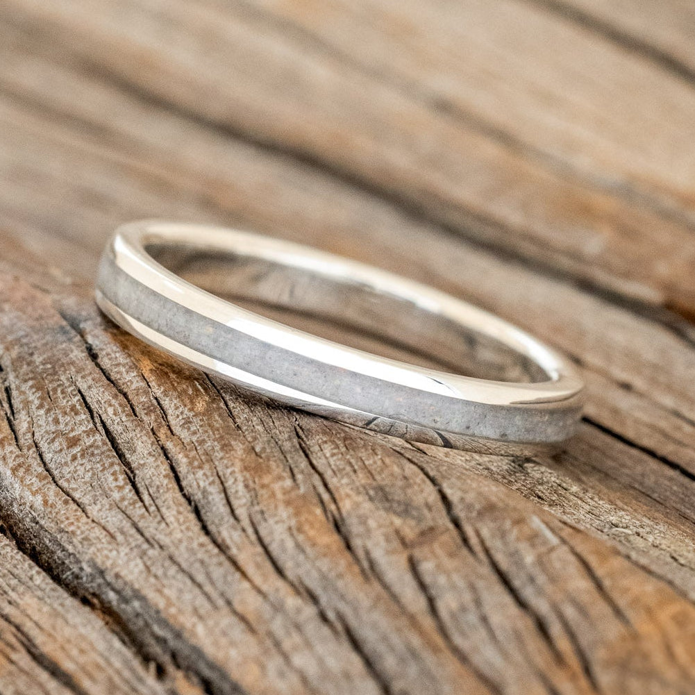 "ETERNA" - FIRE & ICE OPAL STACKING BAND-8