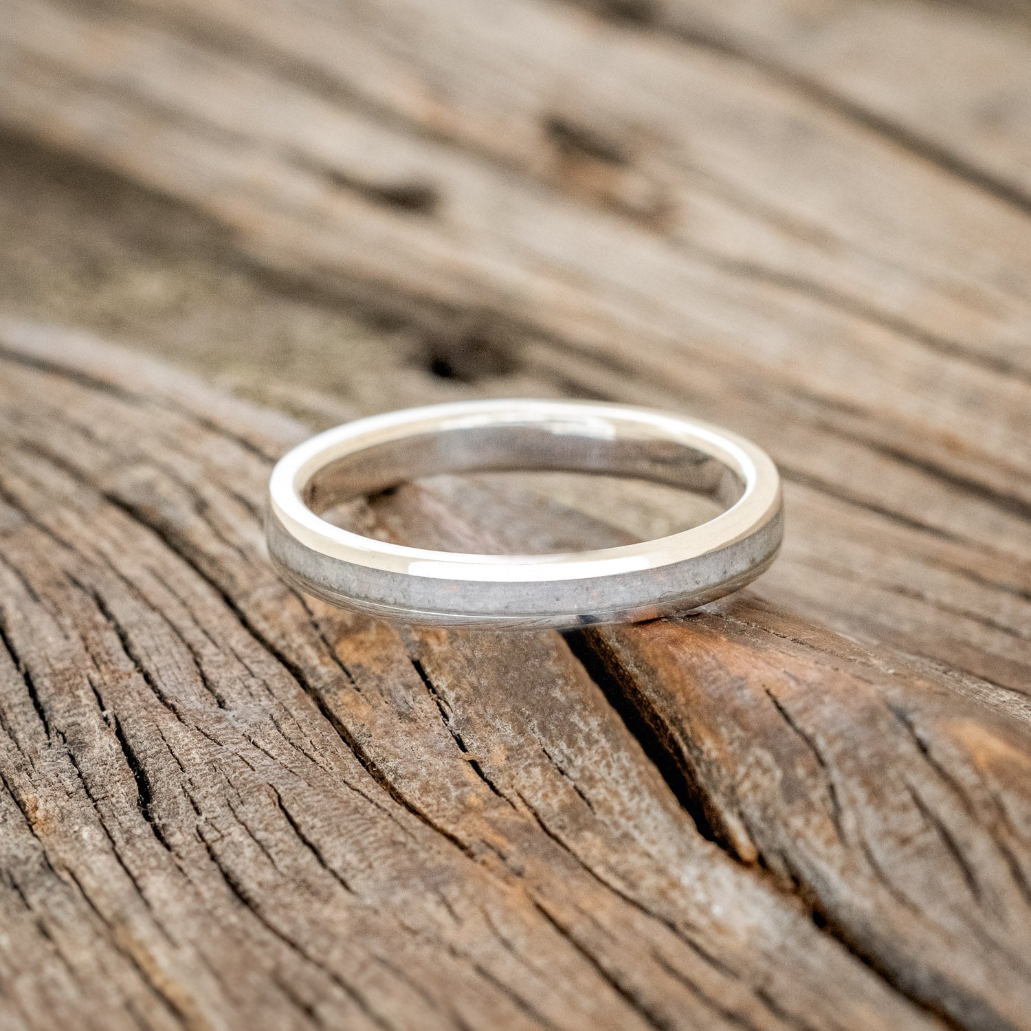 "ETERNA" - FIRE & ICE OPAL STACKING BAND-9