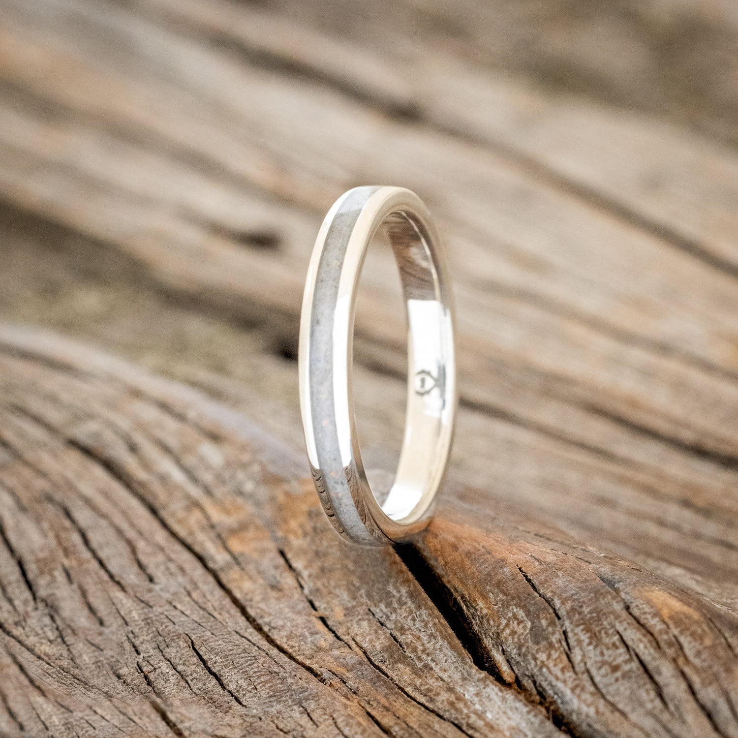 "ETERNA" - FIRE & ICE OPAL STACKING BAND-7