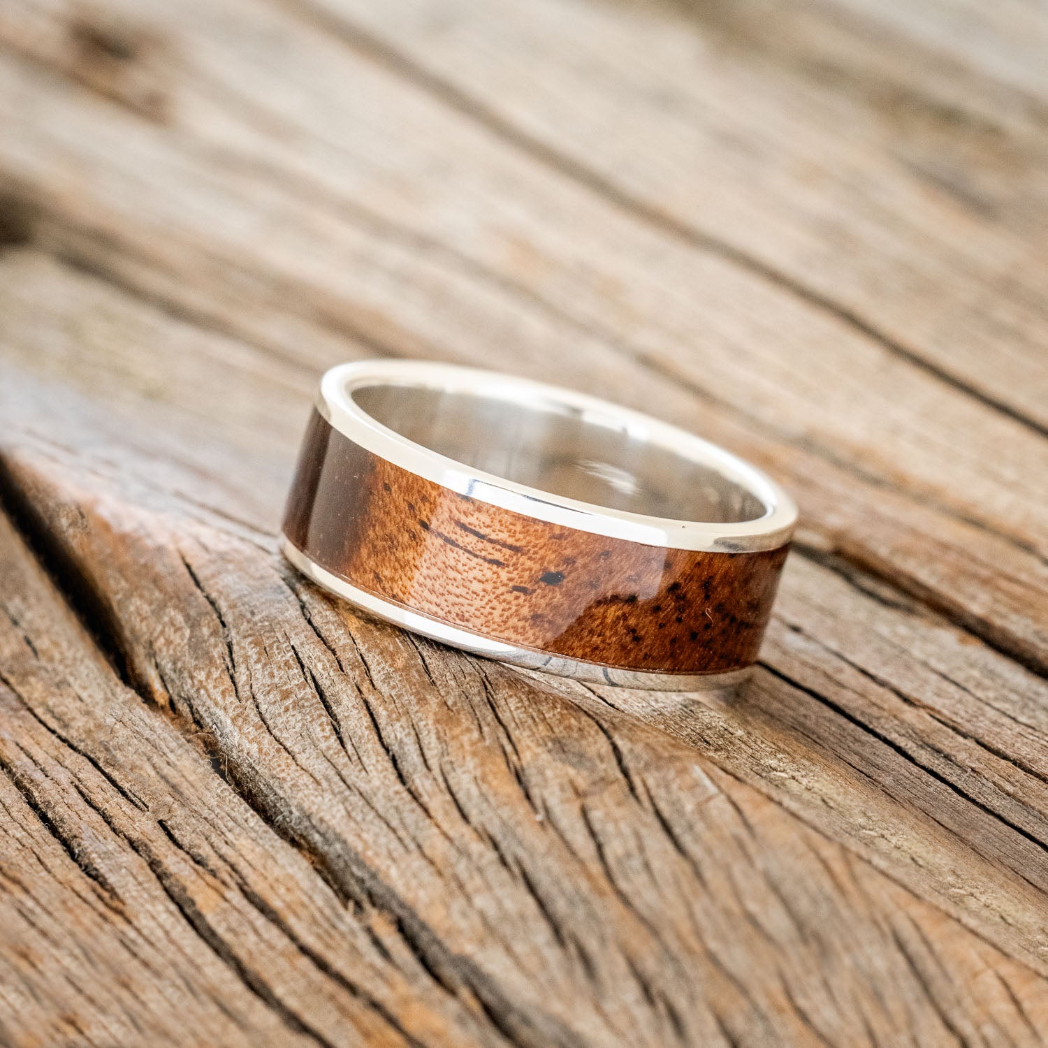 "RAINIER" - KOA WOOD WEDDING BAND-13