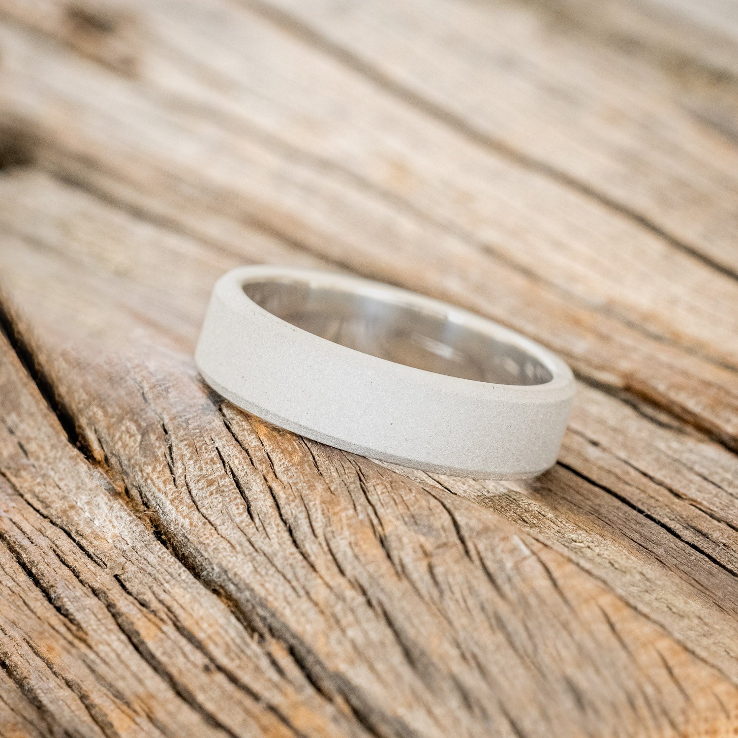 SANDBLASTED WEDDING BAND-5