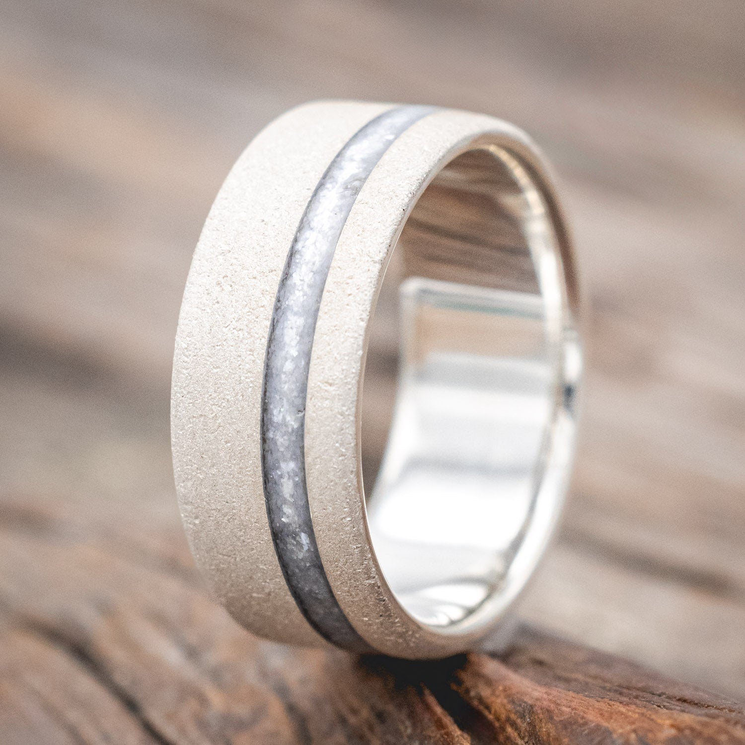 "VERTIGO" - DIAMOND DUST WEDDING RING-Staghead Designs