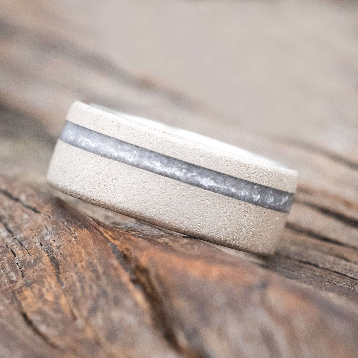 "VERTIGO" - DIAMOND DUST WEDDING RING-Staghead Designs