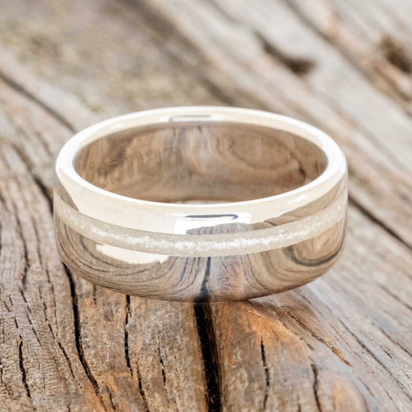 "VERTIGO" - DIAMOND DUST WEDDING RING-12