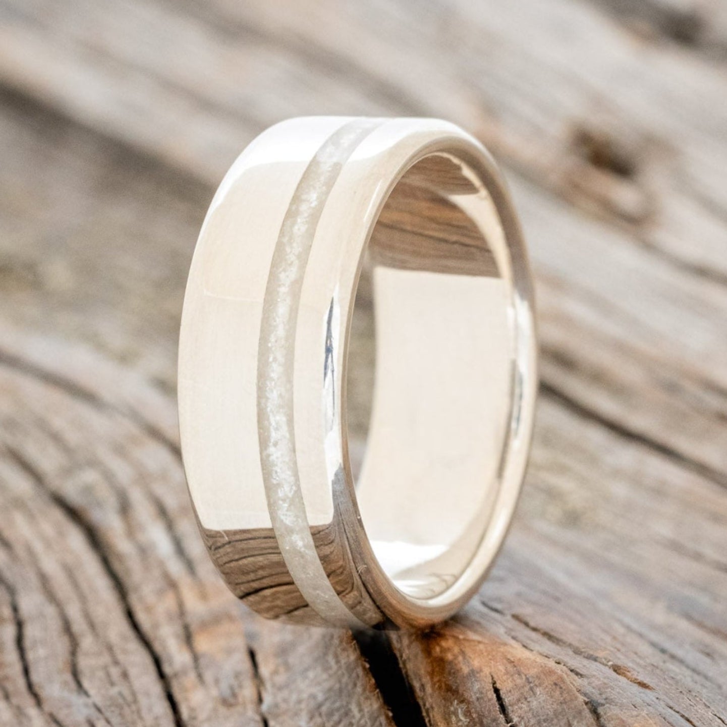 "VERTIGO" - DIAMOND DUST WEDDING RING-10