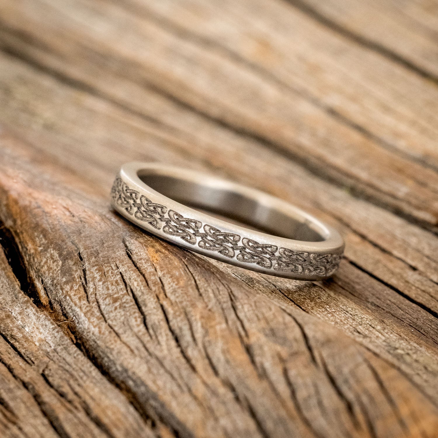 CELTIC LOVE KNOT WEDDING BAND-2