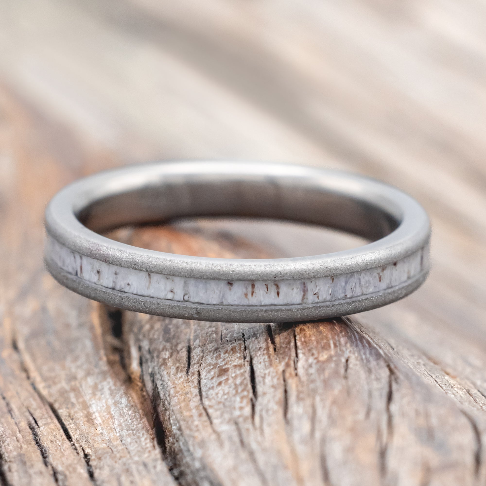 "ETERNA" - ANTLER STACKING BAND-Staghead Designs