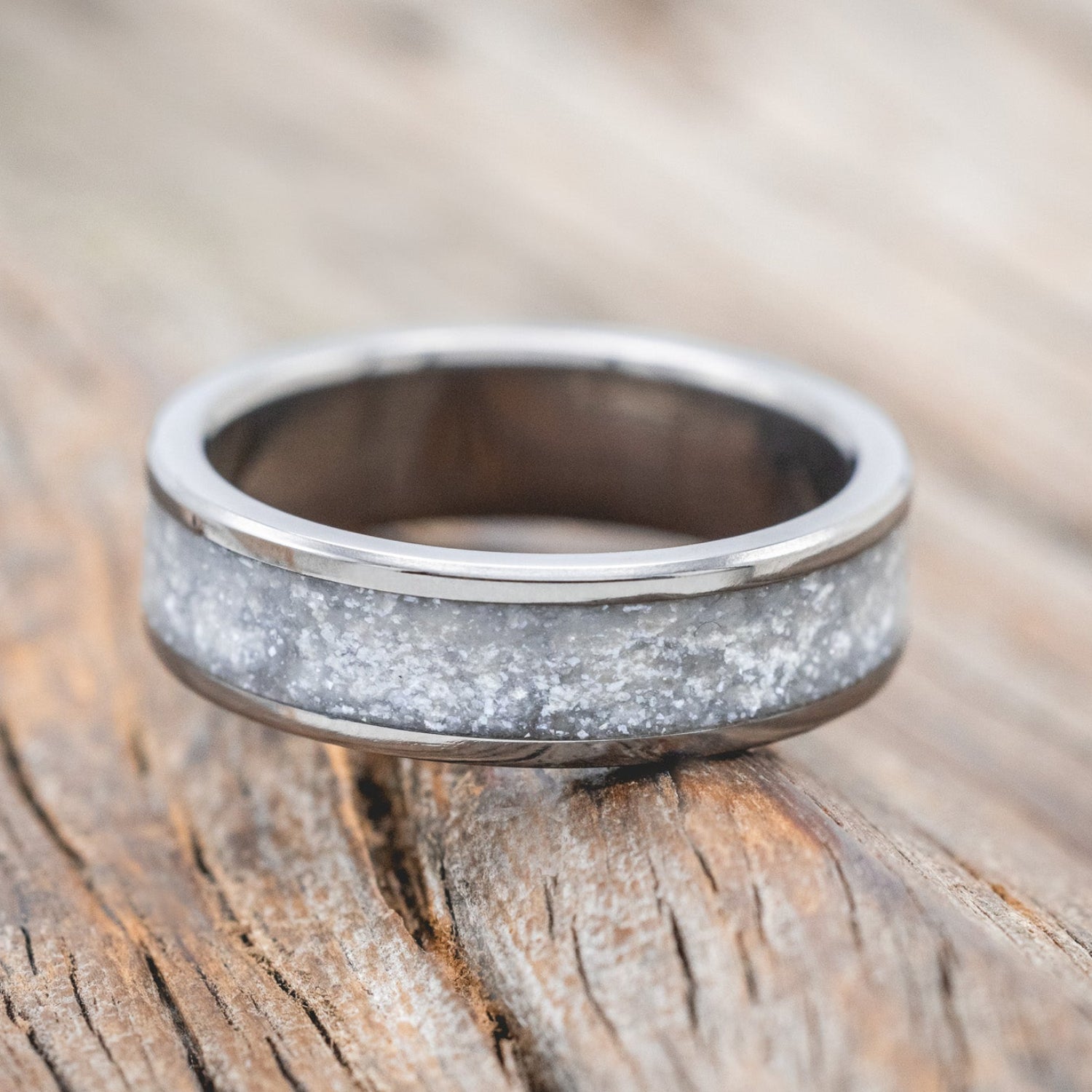 "RAINIER" - DIAMOND DUST WEDDING RING-Staghead Designs