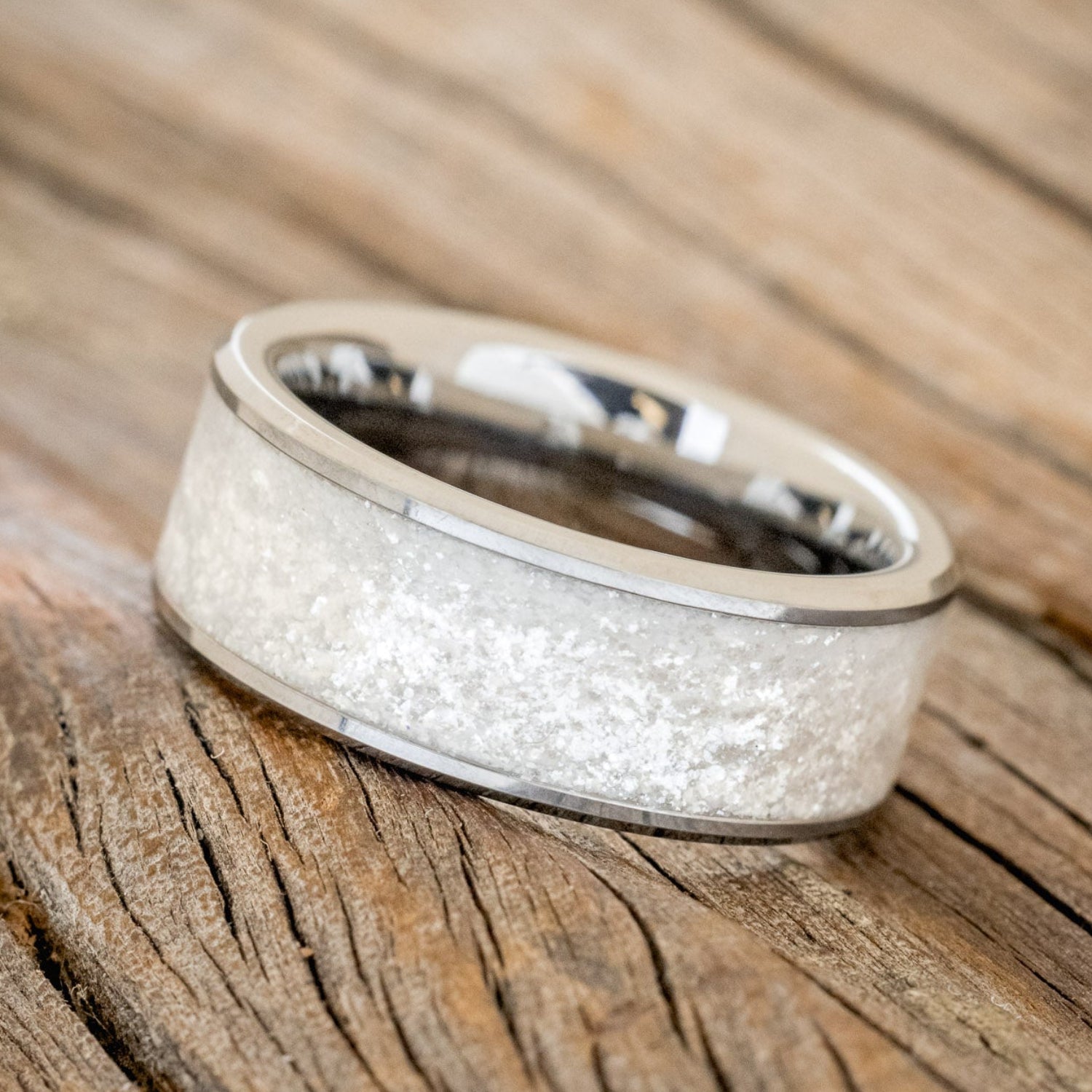 "RAINIER" - DIAMOND DUST WEDDING RING-5