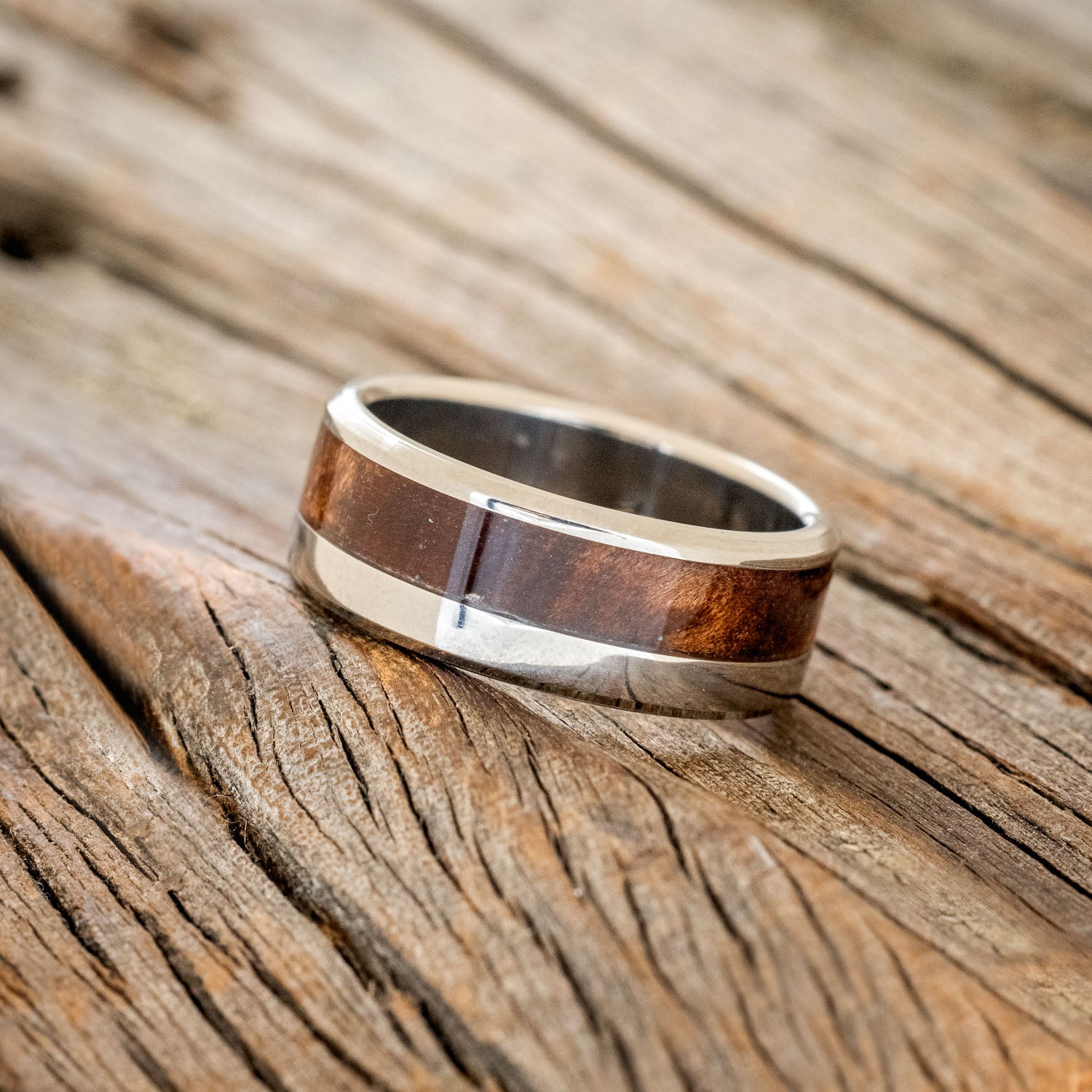 "TANNER" - REDWOOD WEDDING BAND-2