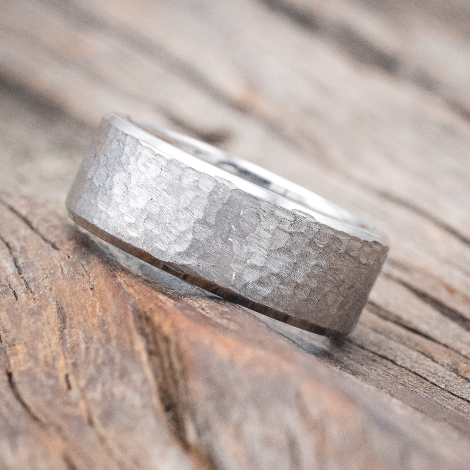 LINED WEDDING BAND WITH A CUSTOM FINISH-Staghead Designs