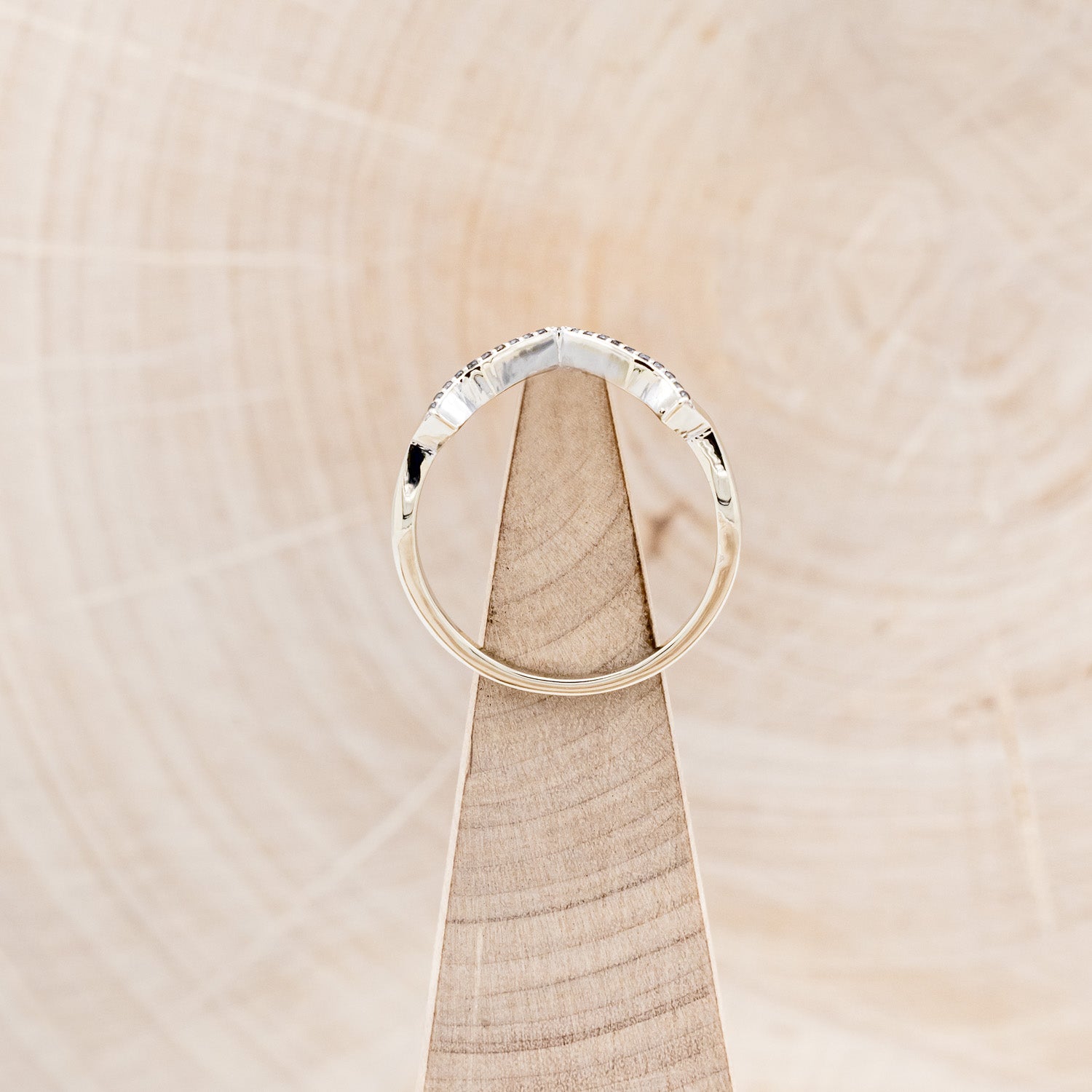 "LUCY IN THE SKY" 14K GOLD TRACER WITH BLACK DIAMOND ACCENTS-6