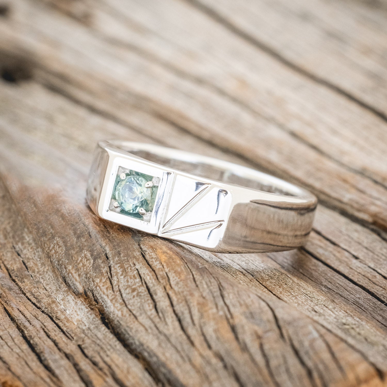 MEN'S MONTANA SAPPHIRE ENGAGEMENT RING-2