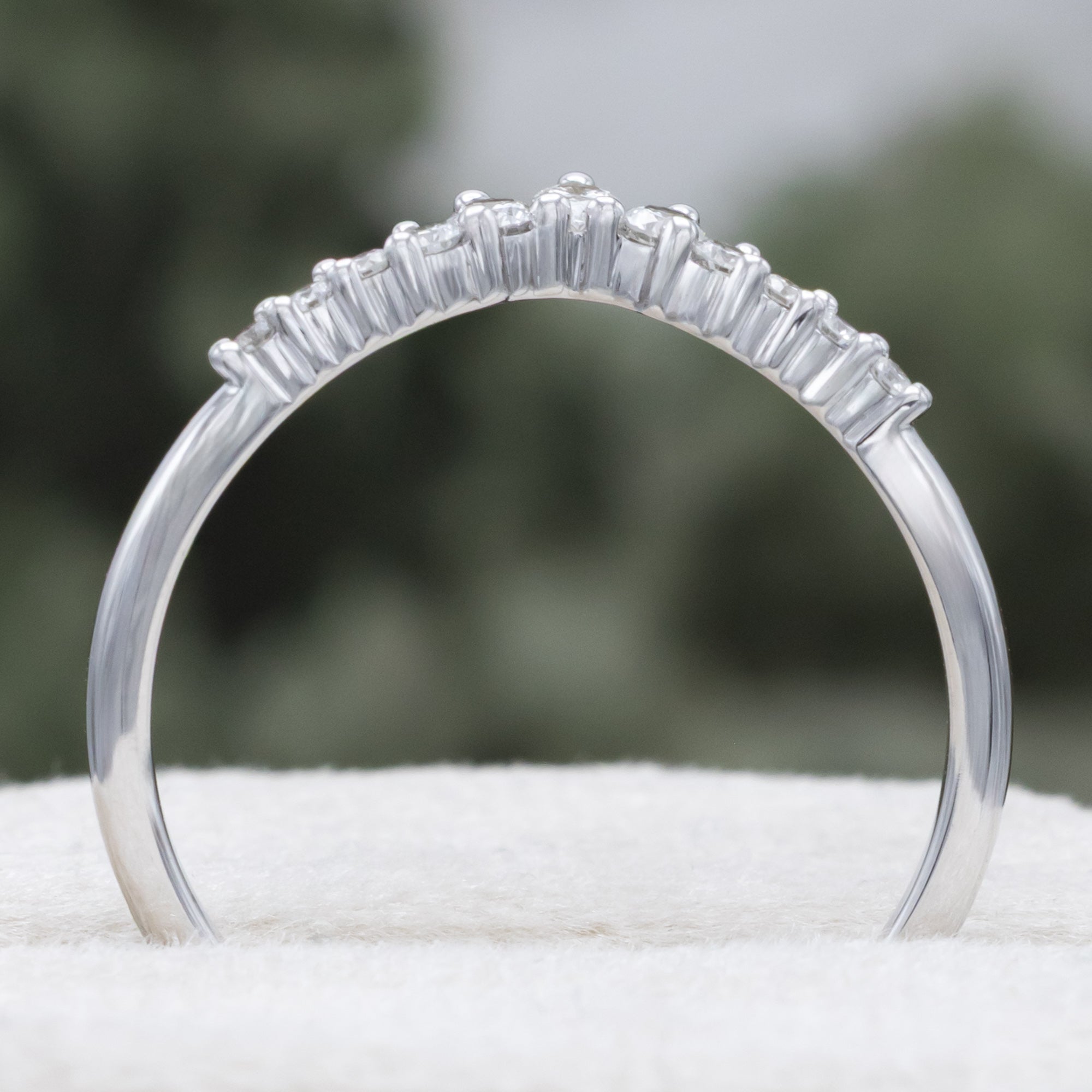 "SAGE" - 14K GOLD TRACER WITH DIAMOND ACCENTS-Staghead Designs