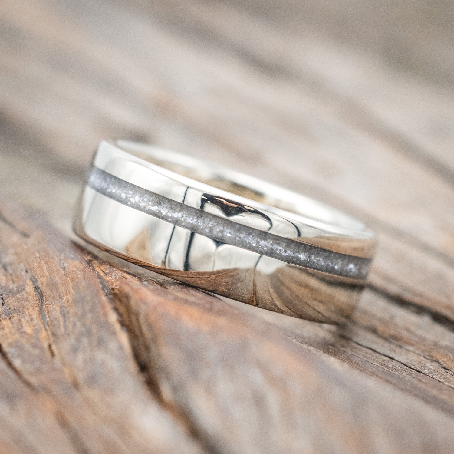 "VERTIGO" - DIAMOND DUST WEDDING RING-Staghead Designs