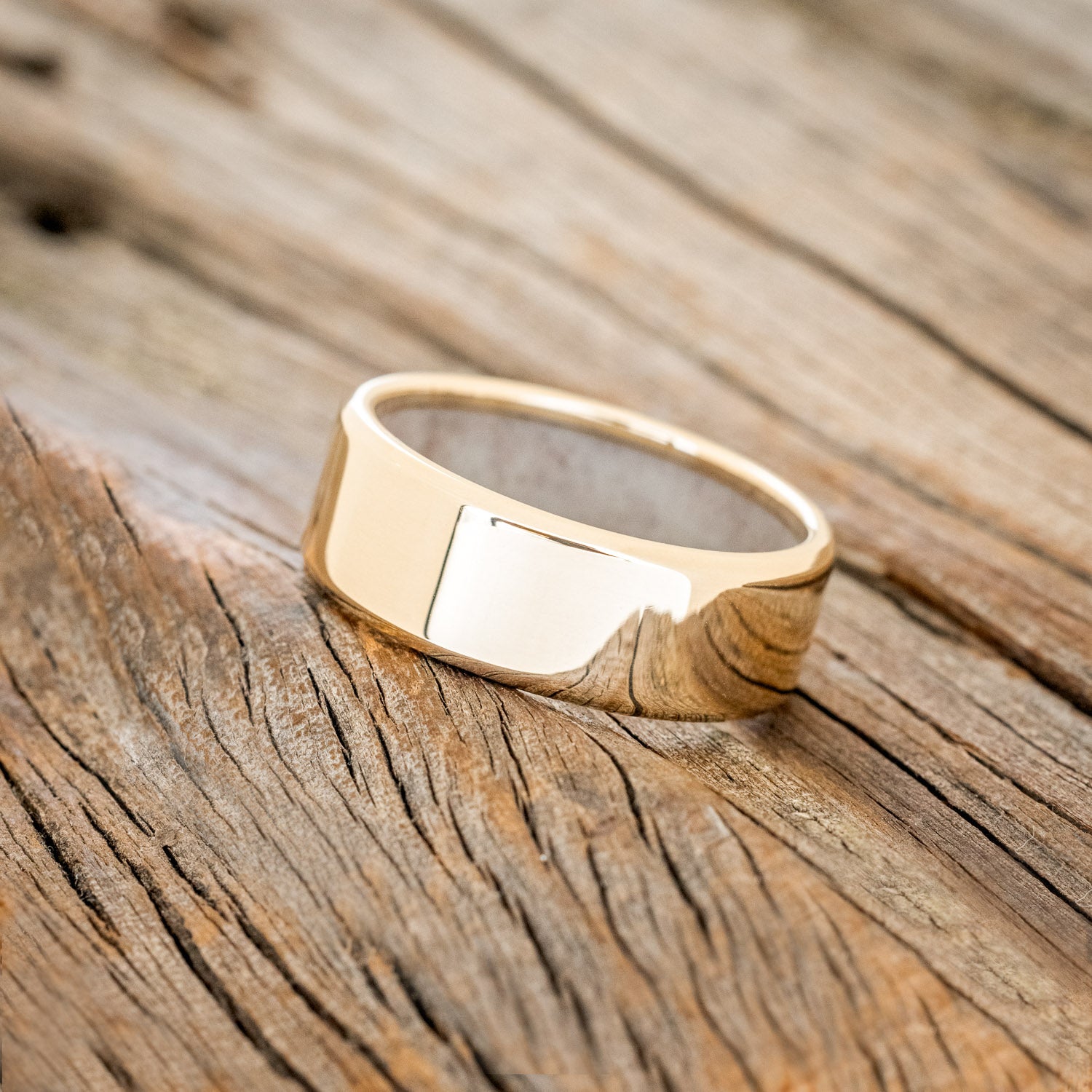 ANTLER LINED WEDDING BAND-30