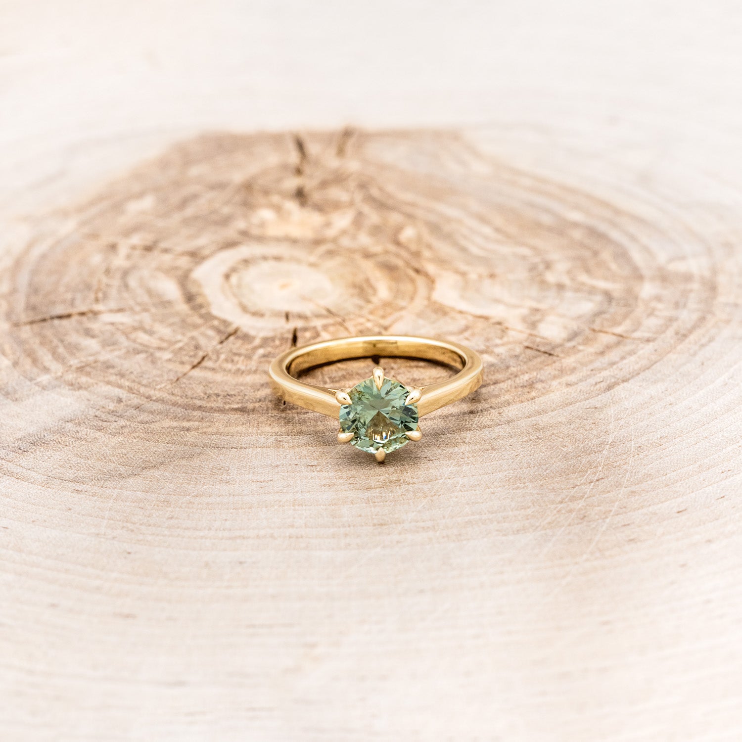 "RENA" - CLAW PRONGS SOLITAIRE ENGAGEMENT RING - MOUNTING ONLY - SELECT YOUR OWN STONE-4