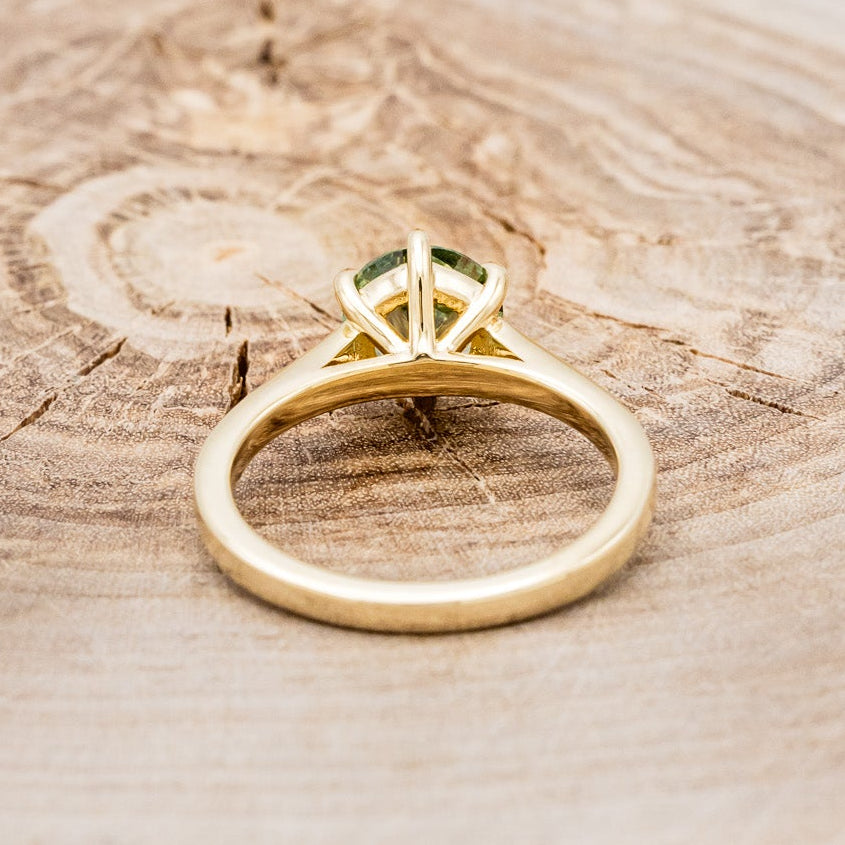 "RENA" - CLAW PRONGS SOLITAIRE ENGAGEMENT RING - MOUNTING ONLY - SELECT YOUR OWN STONE-5