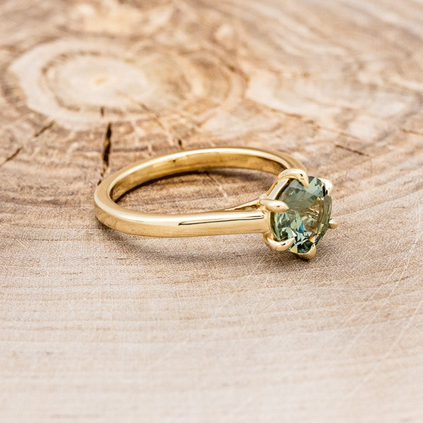 "RENA" - CLAW PRONGS SOLITAIRE ENGAGEMENT RING - MOUNTING ONLY - SELECT YOUR OWN STONE-2