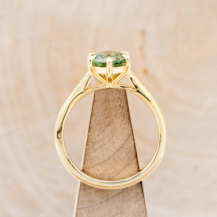 "RENA" - CLAW PRONGS SOLITAIRE ENGAGEMENT RING - MOUNTING ONLY - SELECT YOUR OWN STONE-6