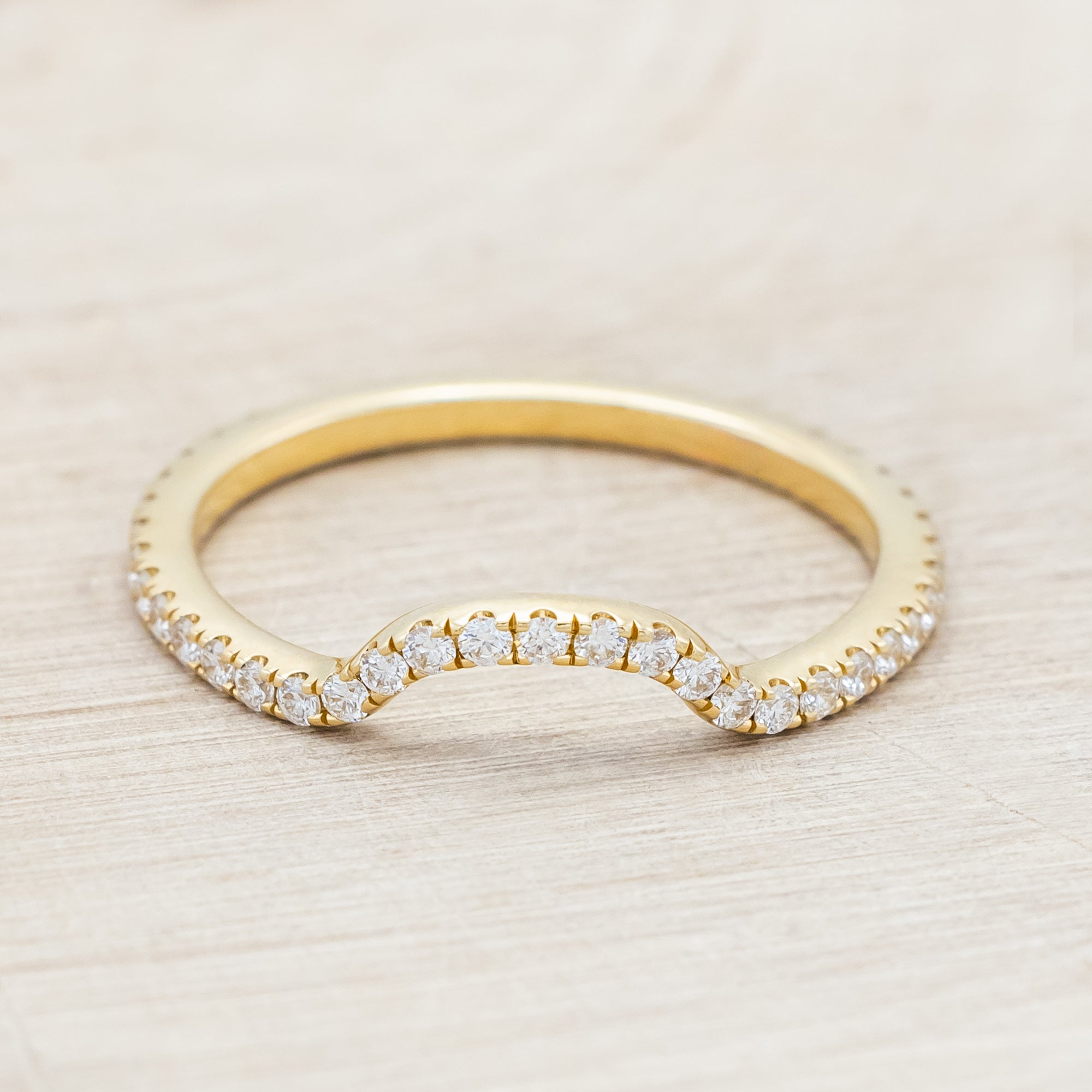 "MERROW" - OVAL CUT ENGAGEMENT RING WITH PEARL ACCENTS AND DIAMOND TRACER-Staghead Designs