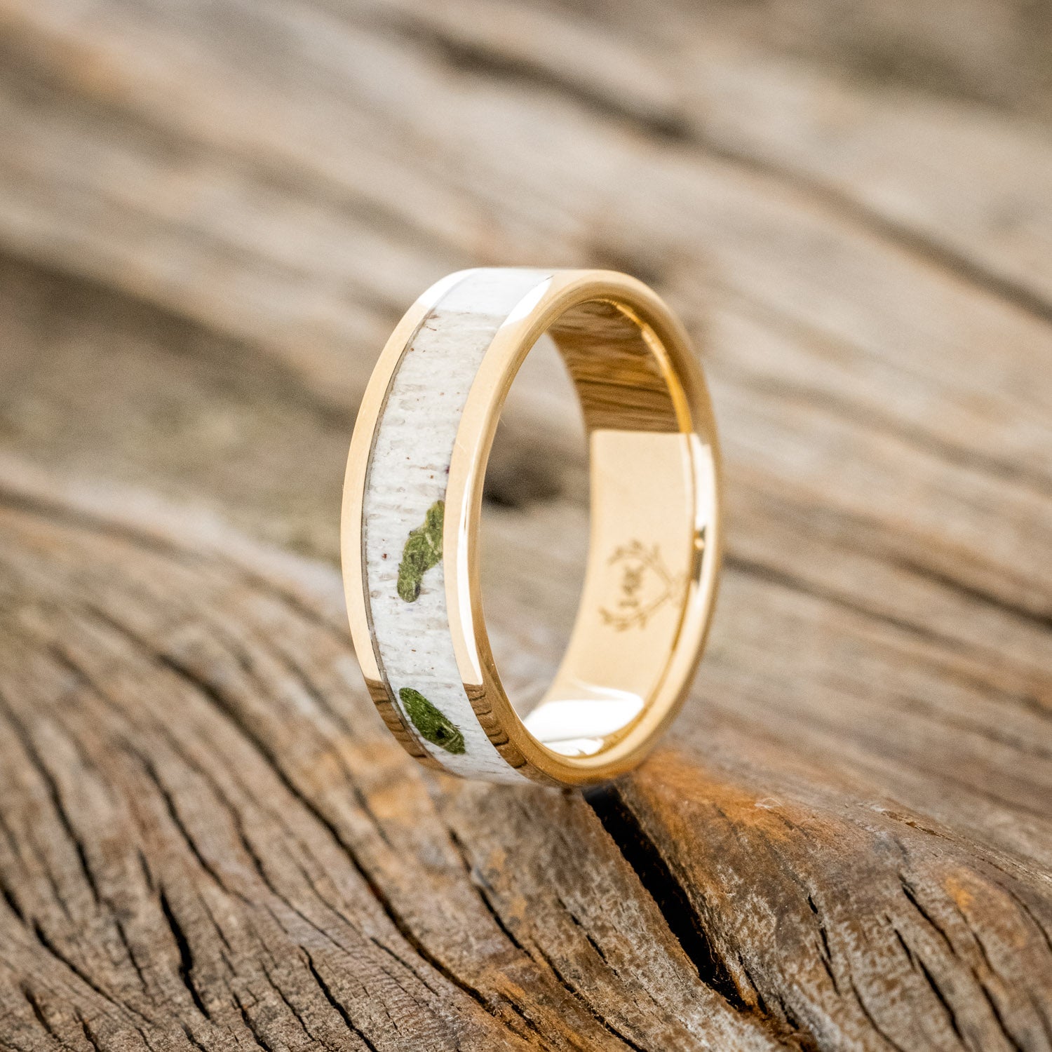 "RAINIER" - MOSS & ANTLER WEDDING BAND-10