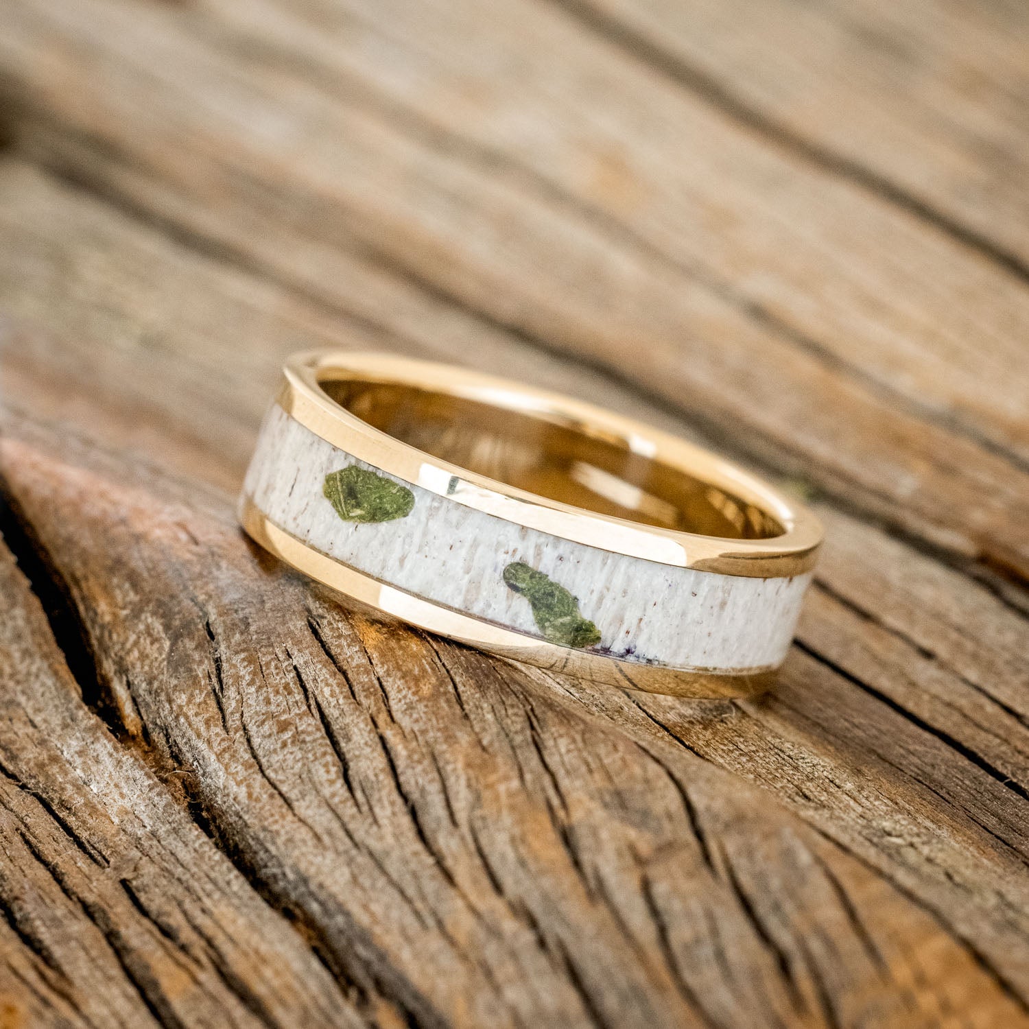 "RAINIER" - MOSS & ANTLER WEDDING BAND-11