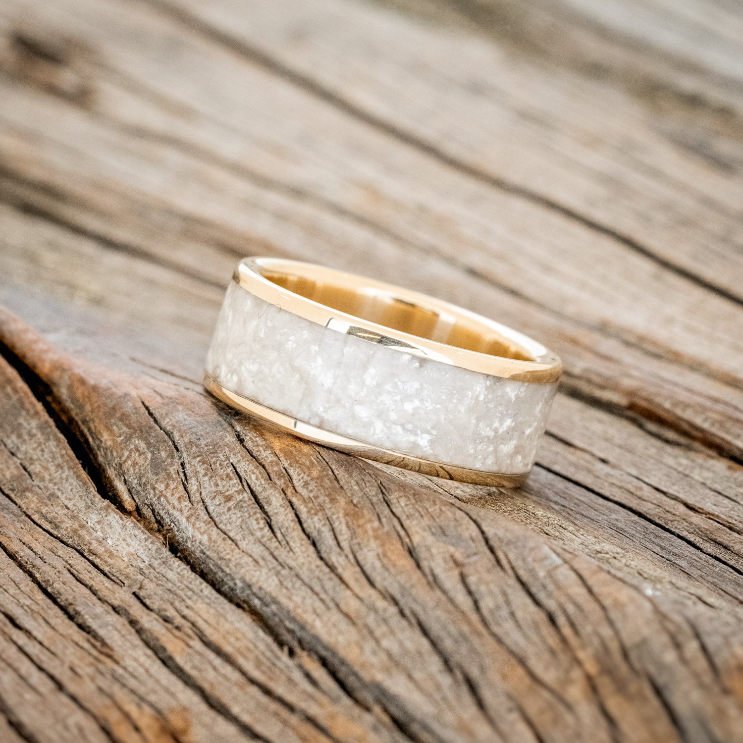 "RAINIER" - DIAMOND DUST WEDDING RING-17