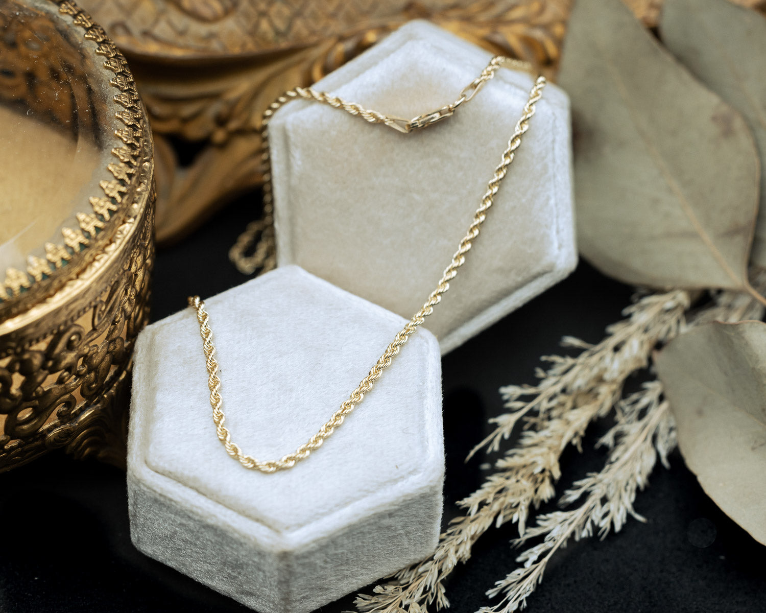 ROPE CHAIN NECKLACE-Staghead Designs