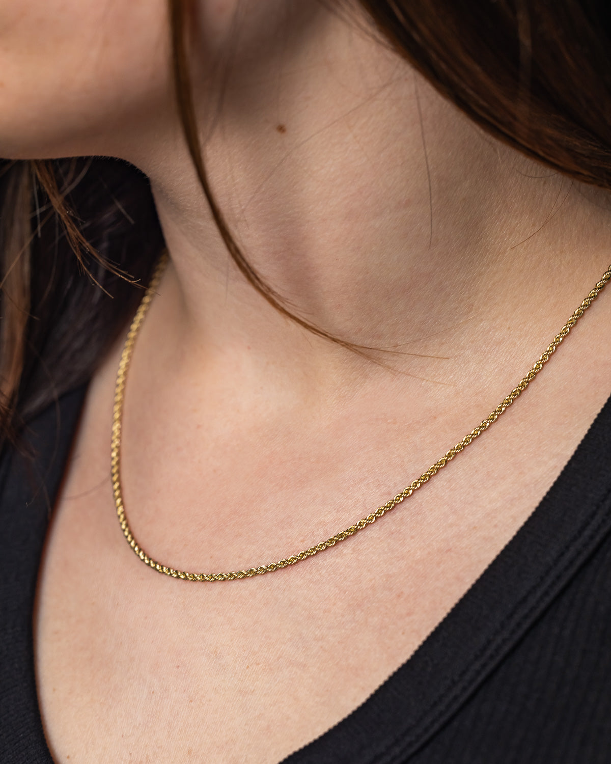 ROPE CHAIN NECKLACE-Staghead Designs