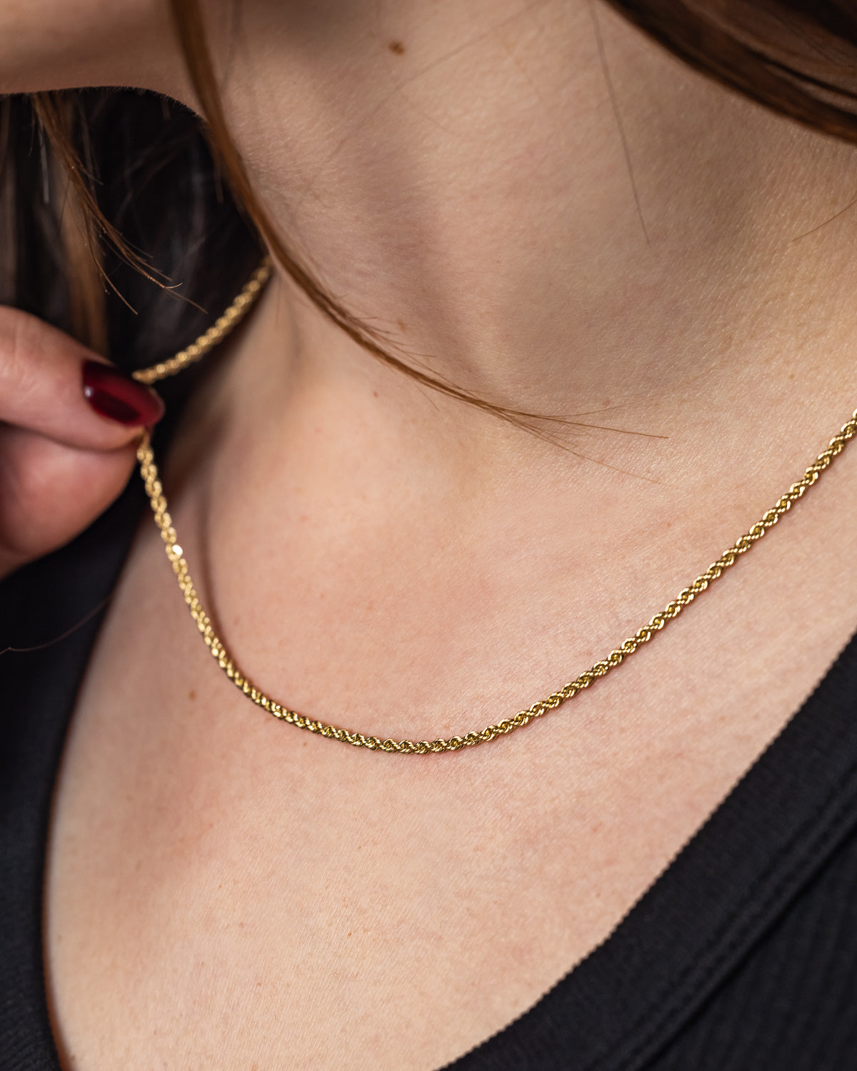 ROPE CHAIN NECKLACE-Staghead Designs