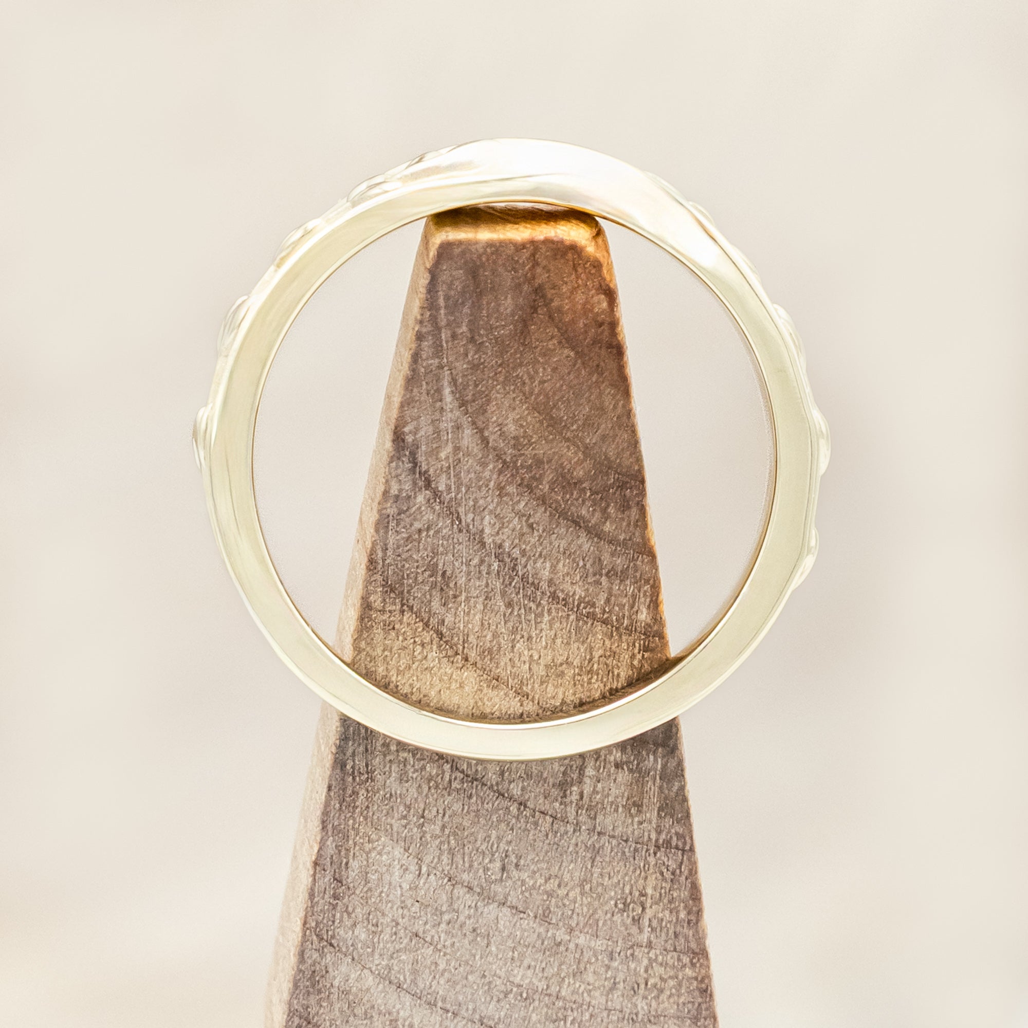 TWISTED LEAF STACKING BAND-Staghead Designs