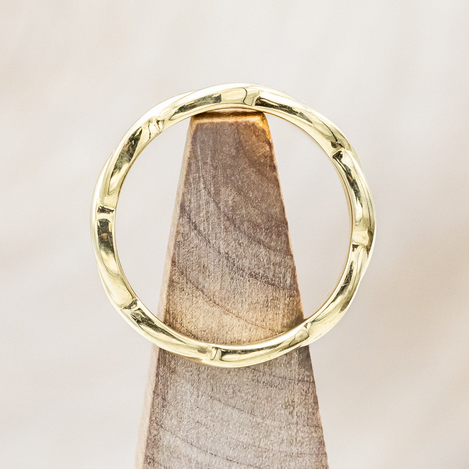 "EVERLEIGH" - EMERALD CUT MOSS AGATE WEDDING BAND SET WITH DIAMOND HALO & TWISTED STACKING BAND-Staghead Designs