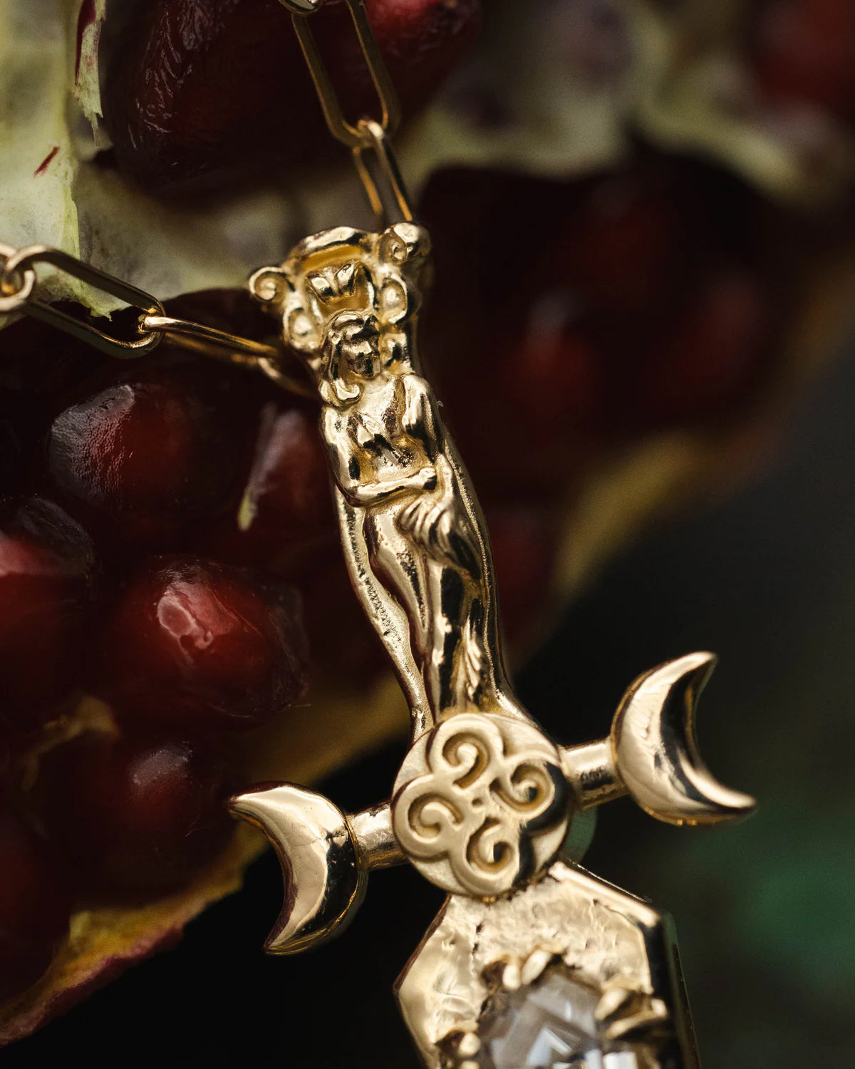 Closeup of Goddess Dagger