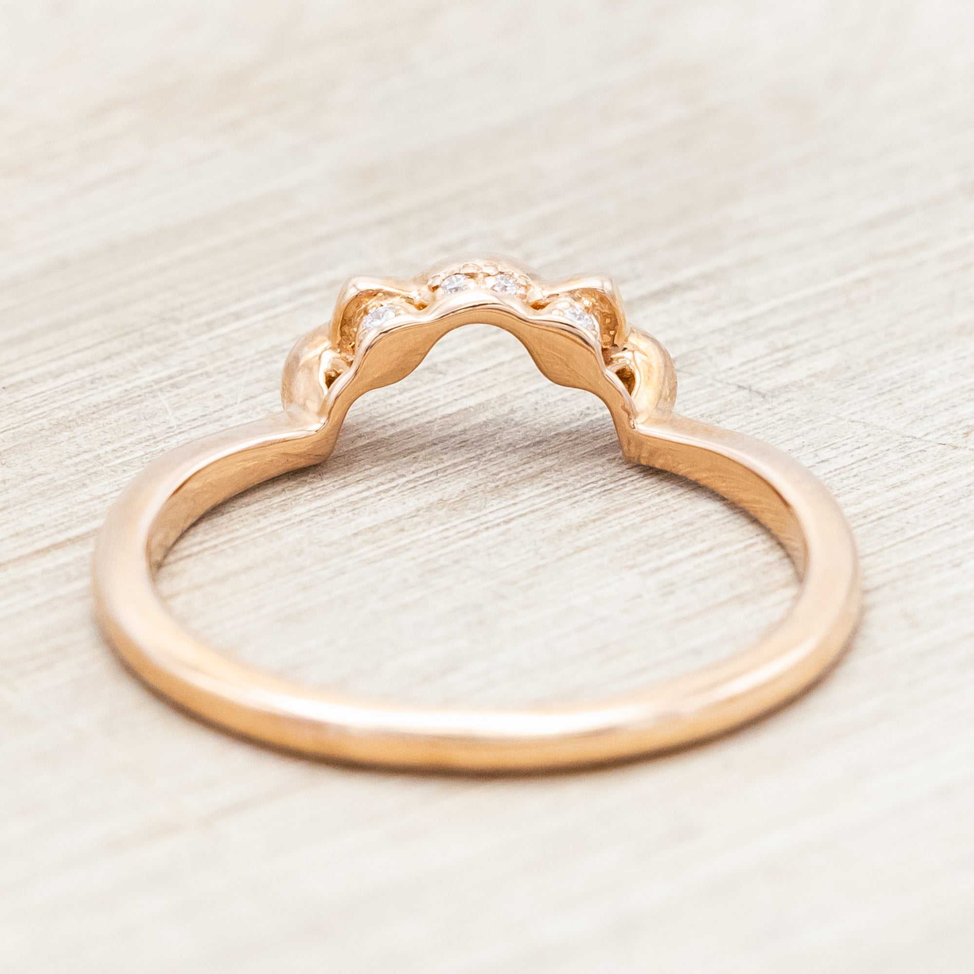 "JANE" - OVAL CUT ENGAGEMENT RING WITH DIAMOND ACCENTS-Staghead Designs