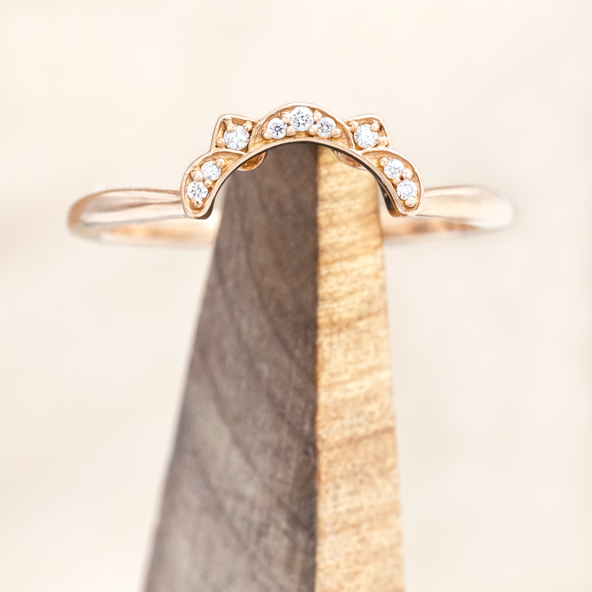 "JANE" - OVAL CUT ENGAGEMENT RING WITH DIAMOND ACCENTS