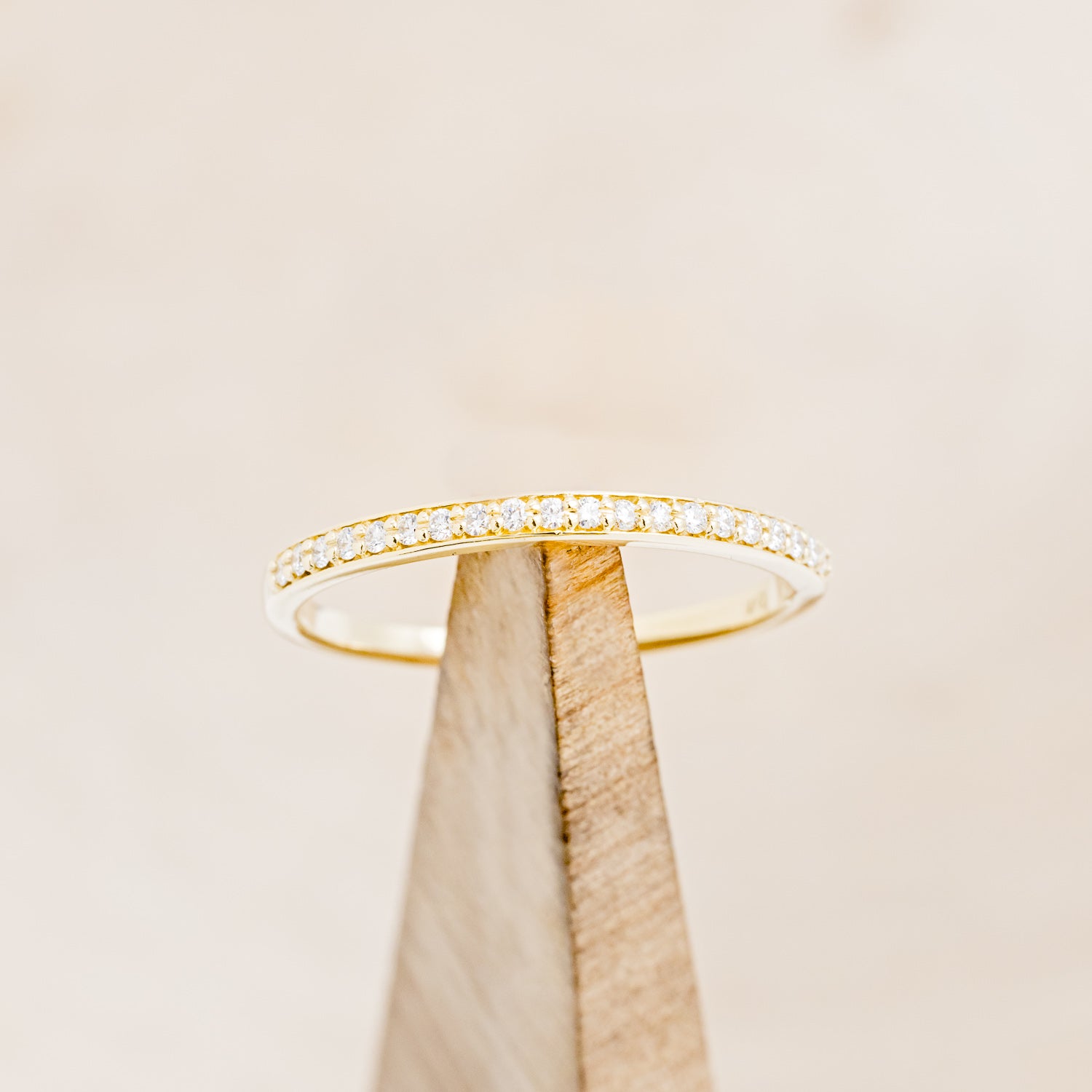 "STELLA" - DIAMOND STACKING WEDDING BAND-11